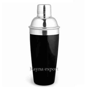 Juego de Coctelera de Metal Negro Mate de Alta Calidad, Capacidad de 500 ml, Ecológico, Accesorios Modernos para Barra de Club - Product Image 2