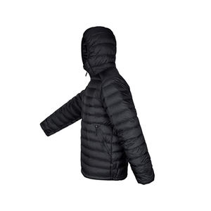 2026 Fabricant OEM Veste doudoune matelassée légère et isolée pour homme, à capuche, avec coutures apparentes, pour l'hiver, vêtement d'extérieur - Product Image 6