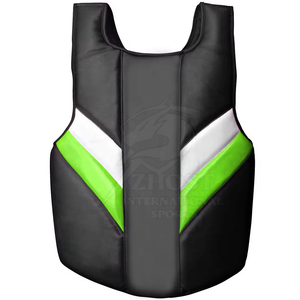 Protector de Pecho de Cuero, Chaleco Protector para Taekwondo, Kickboxing, Boxeo, Entrenamiento de MMA, Transpirable y Cómodo - Product Image 1