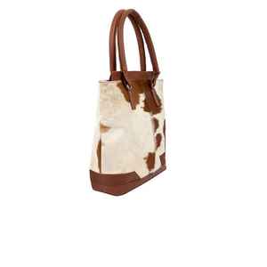Bolso Tote de Cuero Vacuno de Primera Calidad, con Asa Suave, Doble Bolsillo Trasero, Estilo Artesanal, LTB-0501 - Product Image 2