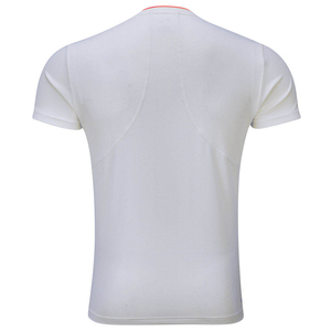 Tenue de tennis athlétique personnalisée pour homme, haut à manches courtes et short, vêtements de sport respirants et extensibles à séchage rapide pour l'entraînement - Product Image 2