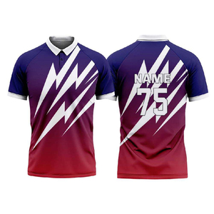Custom Sublimation Cricket Jersey Premium Team Uniform Sportswear Manufacturer Professional Cricket Uniform Elite Cricket Jersey - Product Image 6