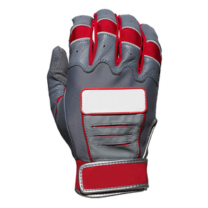 Guantes de Béisbol Profesionales de Cuero al por Mayor con Cierre de Gancho y Bucle para Mano Izquierda y Derecha, Marca Personalizada en Venta - Product Image 3