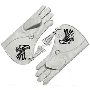 Guantes de Cetrería Hechos a Medida con Diseño Personalizado, Material de Cuero Completo, Guantes para Halcón y Accesorios de Caza Hechos en Pakistán - Product Image 5