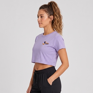 Trending Women Eco-Friendly Cropped T-Shirt Soft Comfortable Fabric Stylish Design <b>Stitching</b> Comfort Fit Casual Daily Wear Quick - Product Image 2