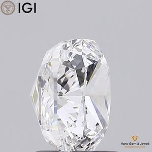 เพชรทรงคุชชั่นสี E ความสะอาด VVS2 ได้รับการรับรองจาก IGI เพชร CVD ผลิตในห้องปฏิบัติการ น้ำหนัก 2.50 กะรัต สำหรับจี้หรูหราพิเศษ - Product Image 5