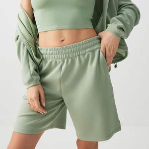 Shorts Deportivos de Cintura Alta para Mujer, Corte Holgado Informal, Shorts de Gimnasio y Descanso, Logotipo Personalizado OEM, Ropa Urbana de Verano - Product Image 3