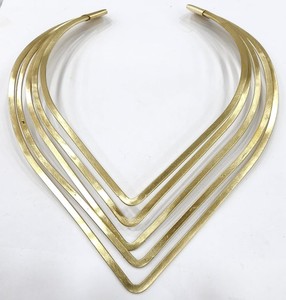 Compre lo Último en Joyería Artesanal Bohemia Chapada en Oro y Plata, Collar Choker Cristiano, Tendencia en Artesanía Rawat - Product Image 3