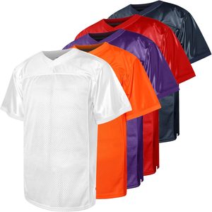 Maillot de football à col en V et manches courtes avec rayures blanches sur les manches, respirant, en modal, anti-humidité, vêtements pour hommes adultes - Product Image 5
