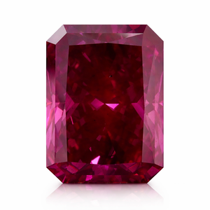 SHRAMAN DIAMOND Diamant CVD de laboratoire fantaisie coloré rose violacé taille Radiant 5,02 carats clarté VS2 pour la fabrication de bijoux fins et bagues - Product Image 1