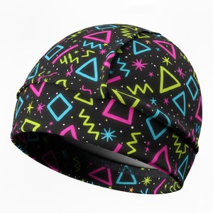 Camo All Over Print <b>Beanie</b> Knit Custom Pattern Digital Printing <b>Skull</b> Cap Cuffless Winter <b>Beanie</b> - Product Image 3
