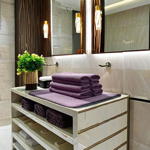 Serviettes à main en coton et serviettes de yoga avec broderie personnalisée Matériau à haute absorption écologique et durable pour un usage quotidien - Product Image 4