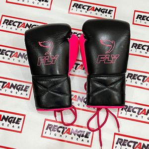 Guantes de Boxeo Personalizados de Cuero Genuino para Entrenamiento y Sparring, con Cierre de Gancho y Cordones, Dedos Completos, Venta al por Mayor OEM - Product Image 5