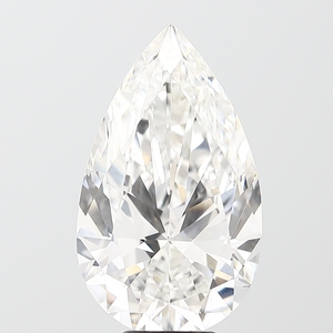 Diamant en vrac certifié IGI de 7,49 carats, taille poire, VVS2, diamant cultivé en laboratoire - Product Image 1