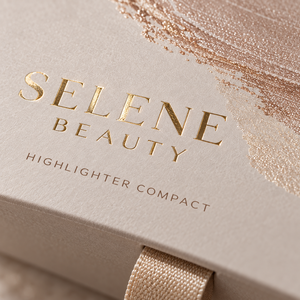 Custom SELENE Highlighter Compact Sliding Drawer Packaging Box - Product Image 3