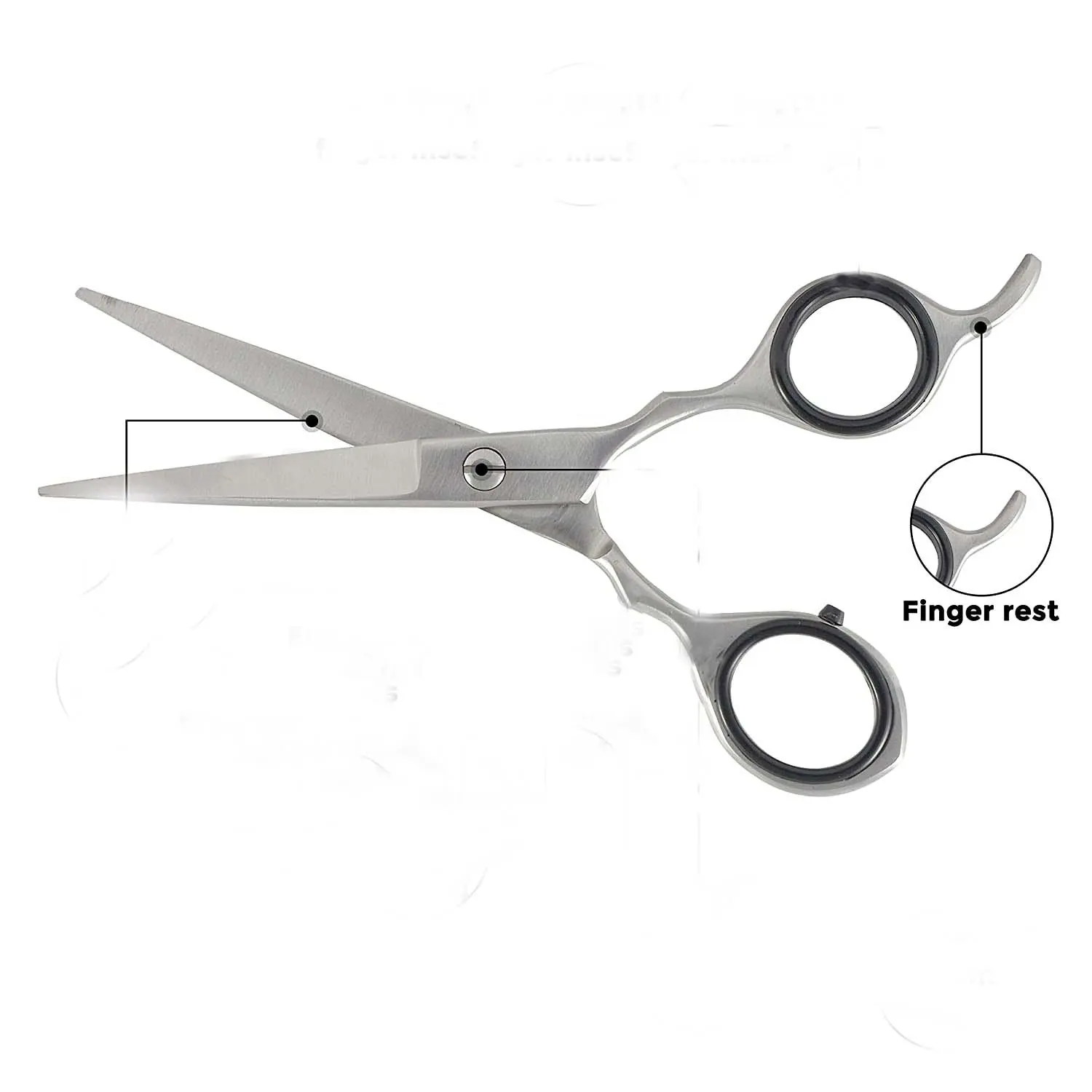 Hair Cutting Scissors 6inch Hairdresser Scissors Stainless Steel barber Shears for Salon or Home Use Professional hairdreser