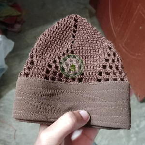 NUEVA TENDENCIA: Gorro de Oración Musulmán para Hombre, Tejido a Mano, 100% Algodón Premium, Estilo Egipcio Masri Kufis, Ajustable, Ecológico, con Relieve - Product Image 3
