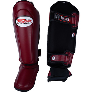 TWINS Muay Thai Kick Boxing Arts Martiaux & MMA Protection Protège-tibias en Cuir Véritable Légers et Personnalisables - Product Image 6