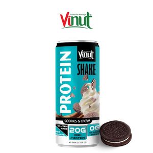 Batido de Proteína con Sabor a Galleta y Crema VINUT (Alto en Proteínas, Sin Gluten, Sin Azúcar Añadido) Marca Privada Muestra Gratuita Fabricante de Vietnam - Product Image 1