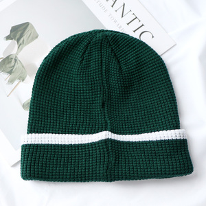 Unisex Luxury 100% <b>Wool</b> Knit Pom Hat Autumn Winter <b>Beanie</b> with Designer Logo Classic Bonnet for Ski Travel Keep Warm - Product Image 5