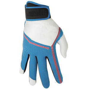Guantes de bateo de béisbol de alta calidad, de cuero genuino, para protección de manos, guantes de bateo de softbol para adultos - Product Image 4
