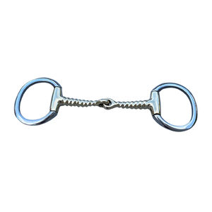 Productos Ecuestres de Acero Inoxidable de Grado A+ Hechos a Medida Según las Demandas del Cliente: Bocados de Control para Caballos con Diseño en Espiral - Product Image 1