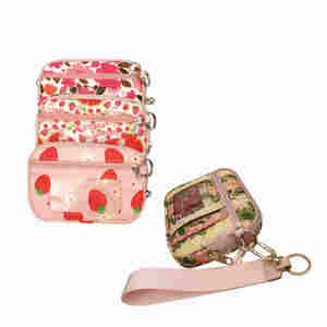 Bolsa Pequeña con Cierre de Poliéster y Protección RFID, con Asa Suave para Guardar Libretas y Tarjetas de Identificación - Product Image 1