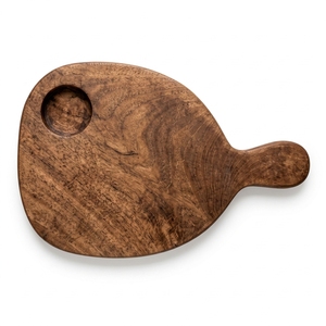 Food Grade Solid Teak Wood Long Leaf Serving Tray Natural Handcrafted <b>Wooden</b> Platter <b>Kitchen</b> Accessory Display <b>Set</b> Items Dailys - Product Image 1