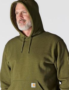 Sudadera con Capucha para Hombre, Color Verde Oliva, Corte Regular, Diseño con Bolsillos, Estilo Casual para Otoño - Product Image 6