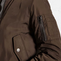 Veste bomber pour femme à manches longues avec fermeture éclair, respirante, décontractée, légère, fabrication directe d'usine
