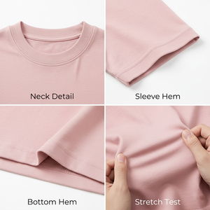 Ladies Boxy <b>Crop</b> T Shirt Short Sleeve Cotton Oversized Cropped <b>Top</b> Streetwear Fashion Casual Summer OEM Wholesale T Shirt - Product Image 6