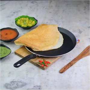 <b>Large</b> Size Non Stick Tawa For Family Cooking Perfect For Roti Paratha Dosa And Breakfast Recipes - Product Image 2