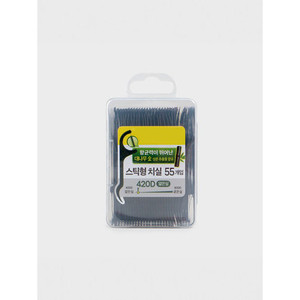 Hilo Dental Interdental Negro de 55 Piezas 420D/Carbón de Bambú (Modelo Daiso2029) - Product Image 1