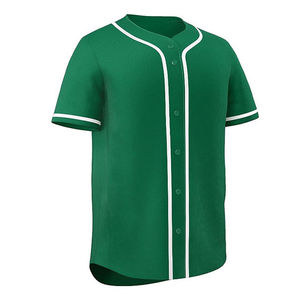 Camiseta de Béisbol Profesional, Transpirable, de Secado Rápido, Cuello Alto, 100% Poliéster, Antiarrugas, Diseño Personalizable - Product Image 4