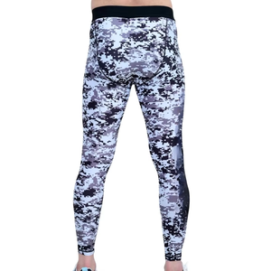 <b>Men</b> Gym Wear Tight Leggings With Pocket Running Sports Fitness Jogging <b>Pants</b> Quick Dry Trousers Workout Training <b>Yoga</b> Bottoms - Product Image 3