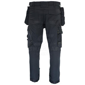 กางเกงนิรภัยสำหรับงานหนัก ชุดทำงานสำหรับผู้ชาย สำหรับงานอุตสาหกรรม ก่อสร้างกลางแจ้ง ป้องกันอันตราย - Product Image 4