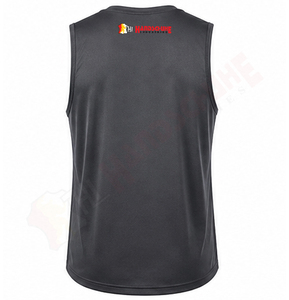 Custom Men's Gym Tank Top Quick Dry Breathable Spandex/Cotton O-Neck Sleeveless Sports Vest Bodybuilding Fitness Training Wear - Product Image 2