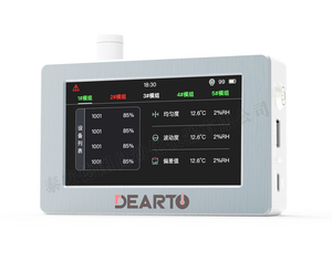 온도. 그리고 후미. 최대 <span class=keywords><strong>5</strong></span> 장치까지 동시에 데이터 로거. 분산온도 및 습도 모니터링 시스템 - Product Image 2
