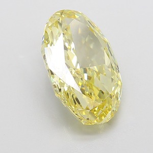 Diamante Suelto de Corte Ovalado de 8.02 Ct, Color Amarillo Intenso Fantasía, Claridad VVS2, Corte Excelente, Diamante Certificado para Joyería de Lujo - Product Image 4