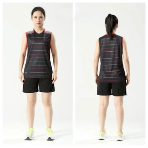 Volleyball Clothes for Men Women Sleeveless Jersey Tank Top 2 Pcs Training 100% Polyester Breathable Moisture-Wicking - Product Image 4