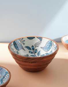 Tazón de servir de madera natural hecho a mano, diseñado para una comodidad elegante y práctica en el día a día. - Product Image 2