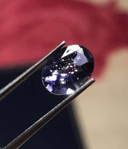 Iolite Sunstone brillante, taille ovale, pierre naturelle non montée pour la création de bijoux. - Product Image 2
