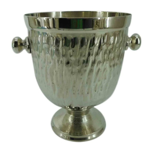 Seau à glace en métal à double paroi, design industriel rond, refroidisseur de boissons pour la maison et l'hôtel, ensemble de bouteilles à vin - Product Image 6