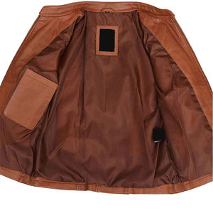 Blousons en cuir slim pour motards 2026 – Vente en gros personnalisée, streetwear avec service OEM, blousons en cuir unis teints pour femmes - Product Image 6