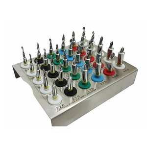 Kit universel de forets coniques pour implants dentaires en acier, outils de perçage chirurgical, écologiques et durables, Narham Enterprises - Product Image 3