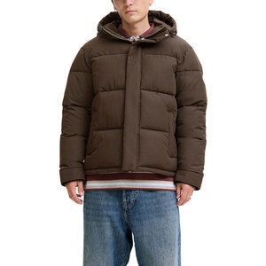 Men’s Thermoball Eco Insulated Quilted Hooded Super Hoodie Puffy Classic Parka Windbreaker Warm Puffer <b>Jacket</b> Durable - Product Image 5
