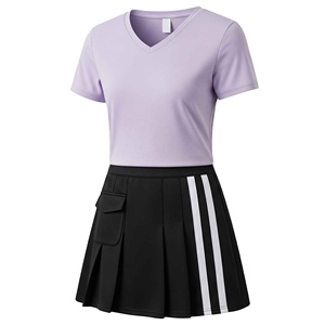 Athletic Performance Quick Vent <b>Skirt</b> Shorts Top Agile Soft Fabric Player Court Performance Training Tennis Uniform - Product Image 1