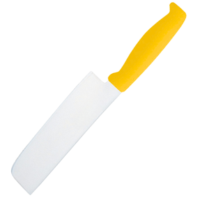 Couteau de cuisine Nakiri de 165 mm avec lame large et plate, tranchant, poignée confortable pour préparer les fruits et légumes - Product Image 2