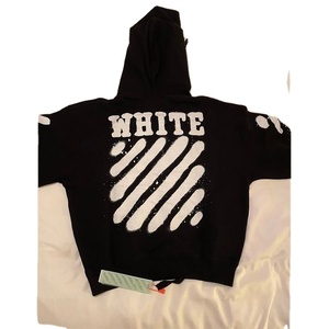 Sweat à capuche zippé tendance pour homme, qualité supérieure, 100% coton molletonné 300g, respirant, avec impression élégante en relief, idéal pour l'hiver - Product Image 1