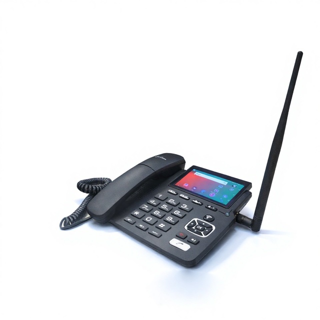 4G LTE SIM Card Hotel Home Office Fixed Wireless Phone Terminal Cordless Landline Africa Middle East Latin America